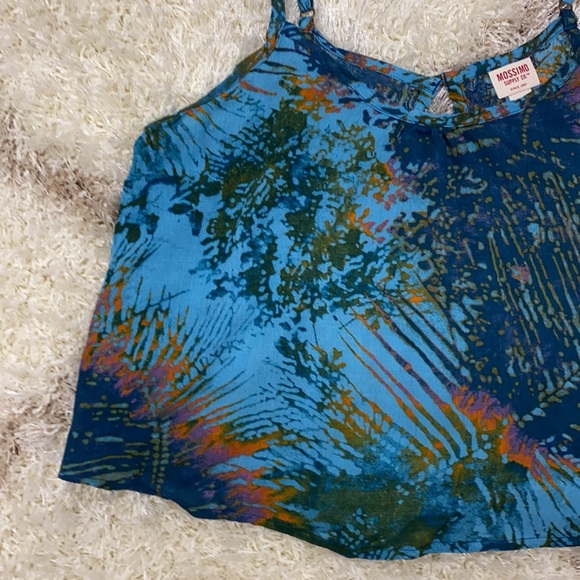 tropical pattern crop top - Picture 5 of 5